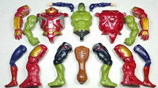 Merakit Mainan Hulk Buster Vs Superman Vs Siren Head Vs Hulk Smash ~ Avengers