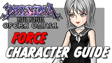 DFFOO NEON FORCE ECHO CHARACTER GUIDE & SHOWCASE!!! BEST ARTIFACTS & SPHERES!!! RAINBOW NUMBERS!!!