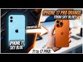 iPhone 11 TRANSFORMED into iPhone 17 Pro | CONVERT IPHONE 11 TO IPHONE 17 PRO ORANGE | TRENDING ABH