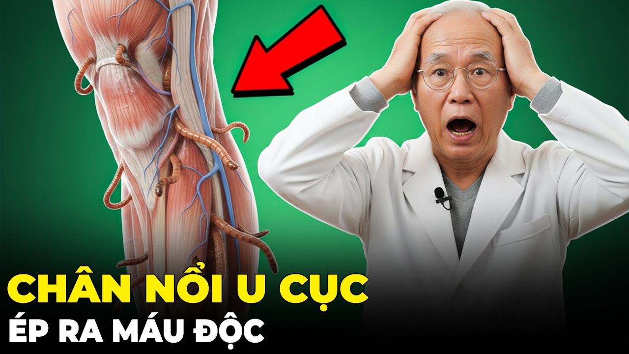Tạm Biệt Suy Giãn Tĩnh Mạch, Không Cần Mổ! Chỉ 2 Động Tác Ép Sạch Hàn Thấp Cứu Đôi Chân