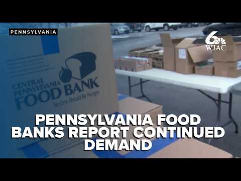 Pennsylvania food banks continue to report increased demand amidst rising costs, financial struggles