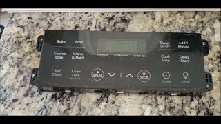 kenmore oven display blank screen or won't turn on