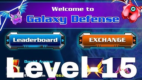 Alien Shooter Event (Galaxy Defense) level-15.
