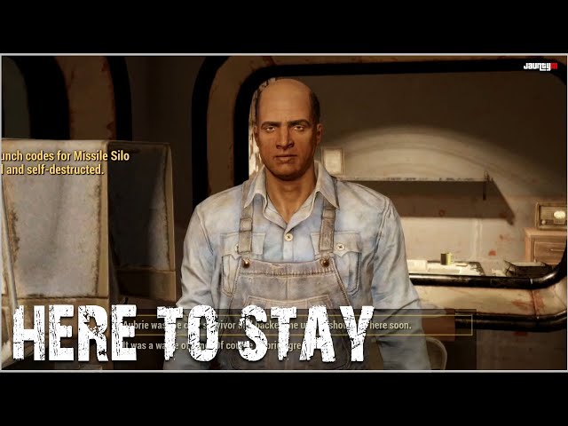 "Here to Stay" Find Aubrie at the observation camp - Fallout 76