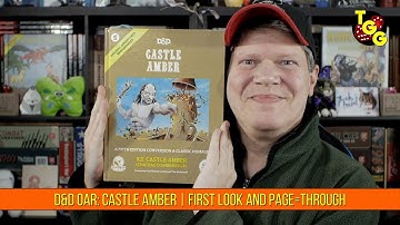 D&D Original Adventures Reincarnated: Castle Amber | First Look and Page-Through