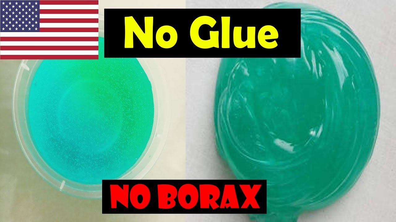 HOW TO MAKE SLIME WITHOUT GLUE OR BORAX OR CORNSTARCH 😱EASY (Different than hashtagme #) - YouTube