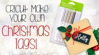 Make these Easy Christmas Gift Tags with Your Cricut! - Twelve On Main