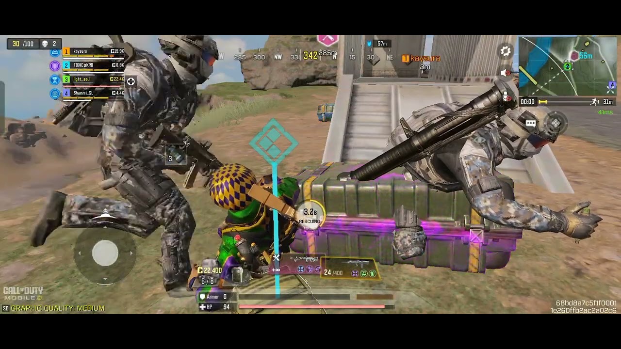 Playing call of duty second time