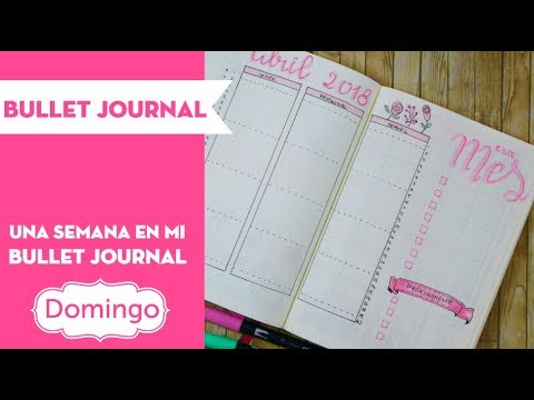 1 semana en mi BULLET JOURNAL. Presentación y día 1⎮PEGA PAPEL O TIJERAS card making happy birthday