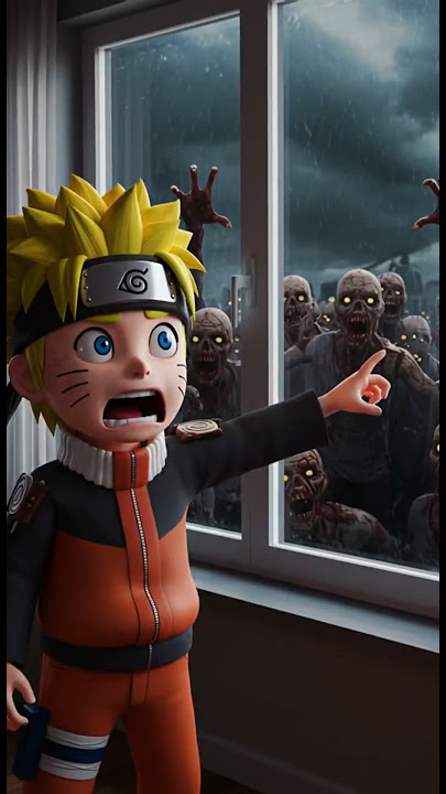 Naruto dan Sasuke menghadapi banyak zombie dan...     #naruto #anime