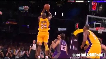 LAL Kobe Bryant - Shooting Form In Slow Motion (HD)