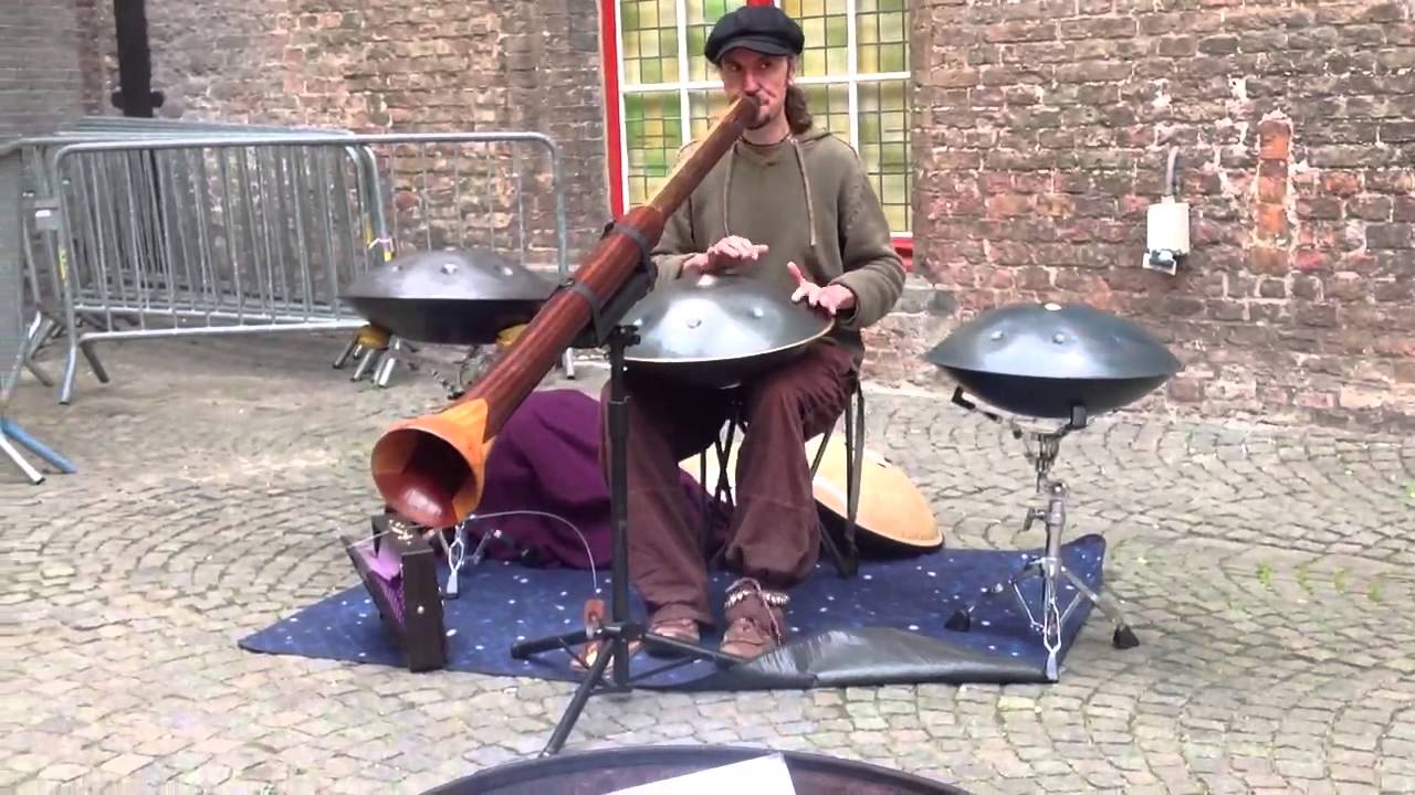 The amazing Hang drum and Didgeridoo combi YouTube
