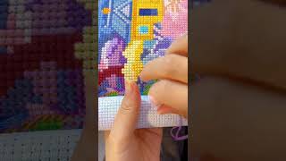 DOU+ #十字繡 #十字繡繡法教程 #十字繡技巧 #繡十字繡 #十字繡針法