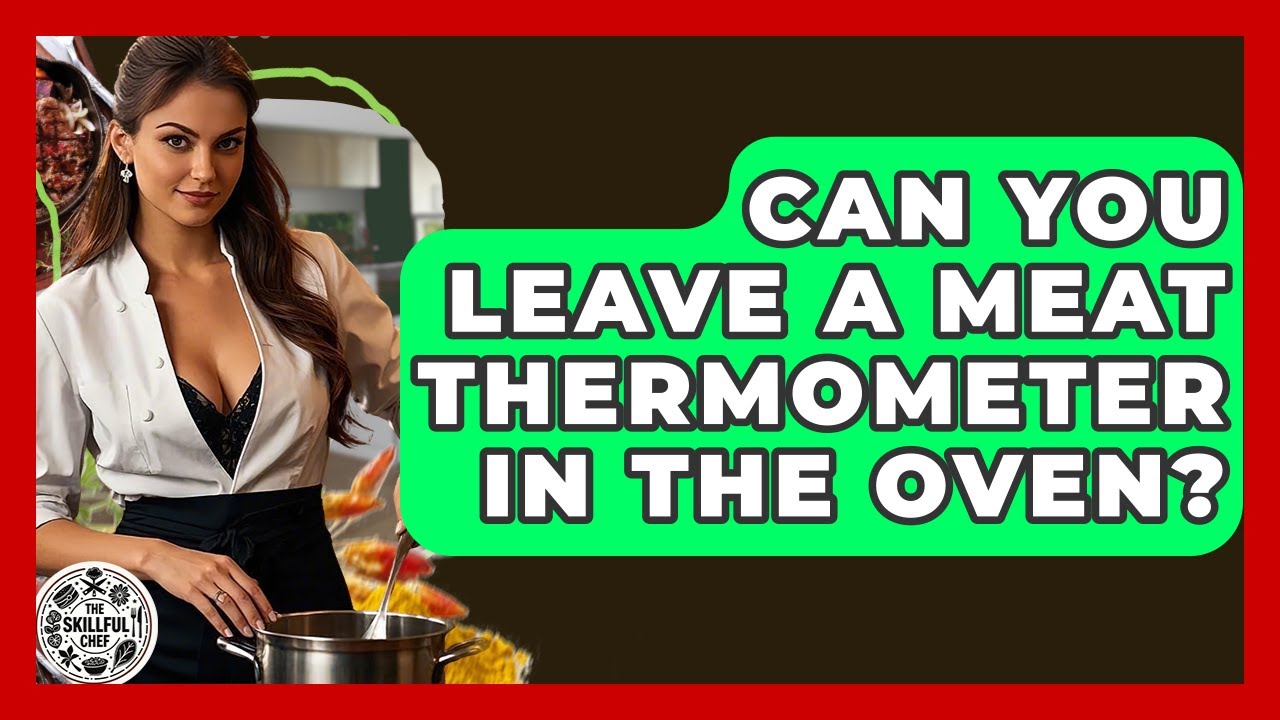 Can You Leave A Meat Thermometer In The Oven? - The Skillful Chef