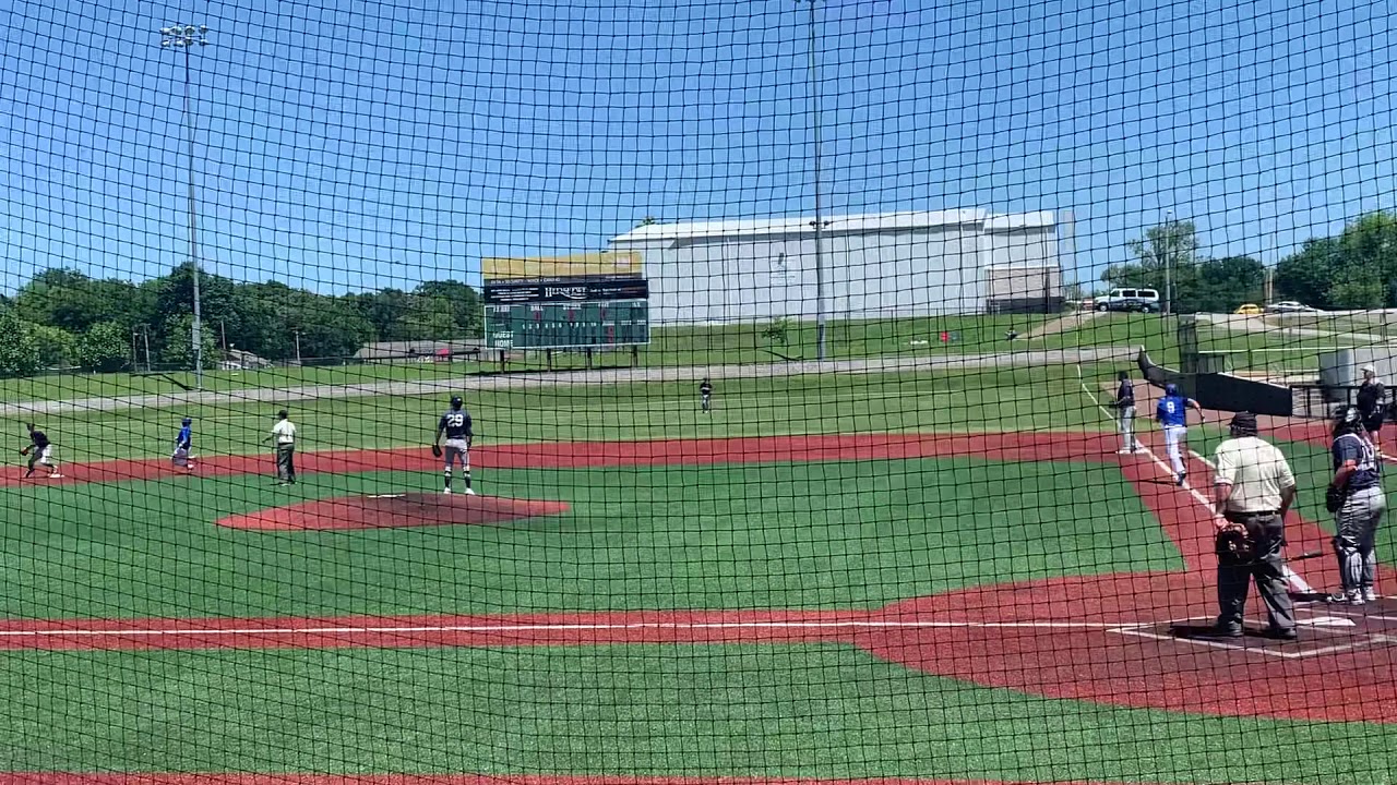 Jackson Vestal hard hit ground ball YouTube