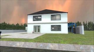 Hammer World Editor house example from Grade 10, 2012