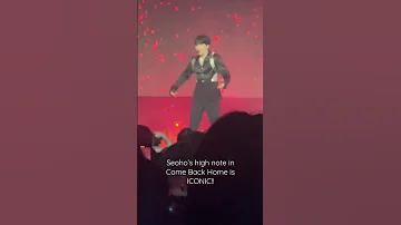 Seoho S High Note In Come Back Home Oneus Live In LA 2 4 2023 Reach For Us Tour 