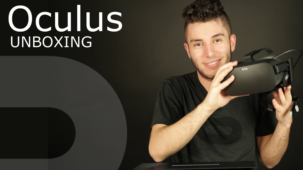 Oculus Rift Unboxing Oculus Rift CV1 Unboxing Ita - Guideconsole - YouTube