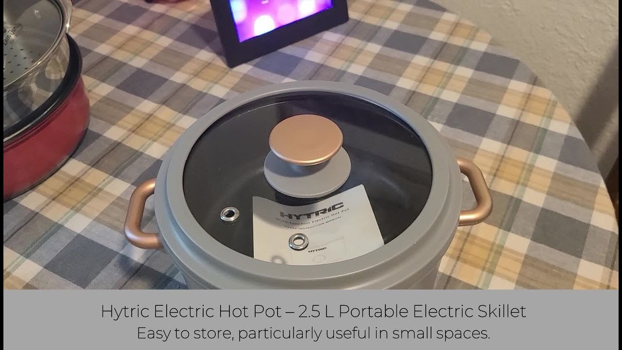 In Hand Review of Hytric Electric Hot Pot, 2.5L Portable Electric