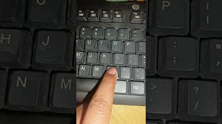 How to Press Comma  , key in the keyboard. #keybaord #keyboardtutorial