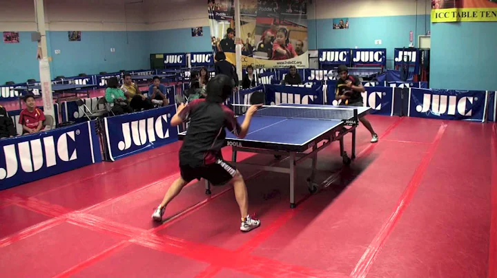 Teddy Tran vs Aarsh Shah Cadet Boys SF
