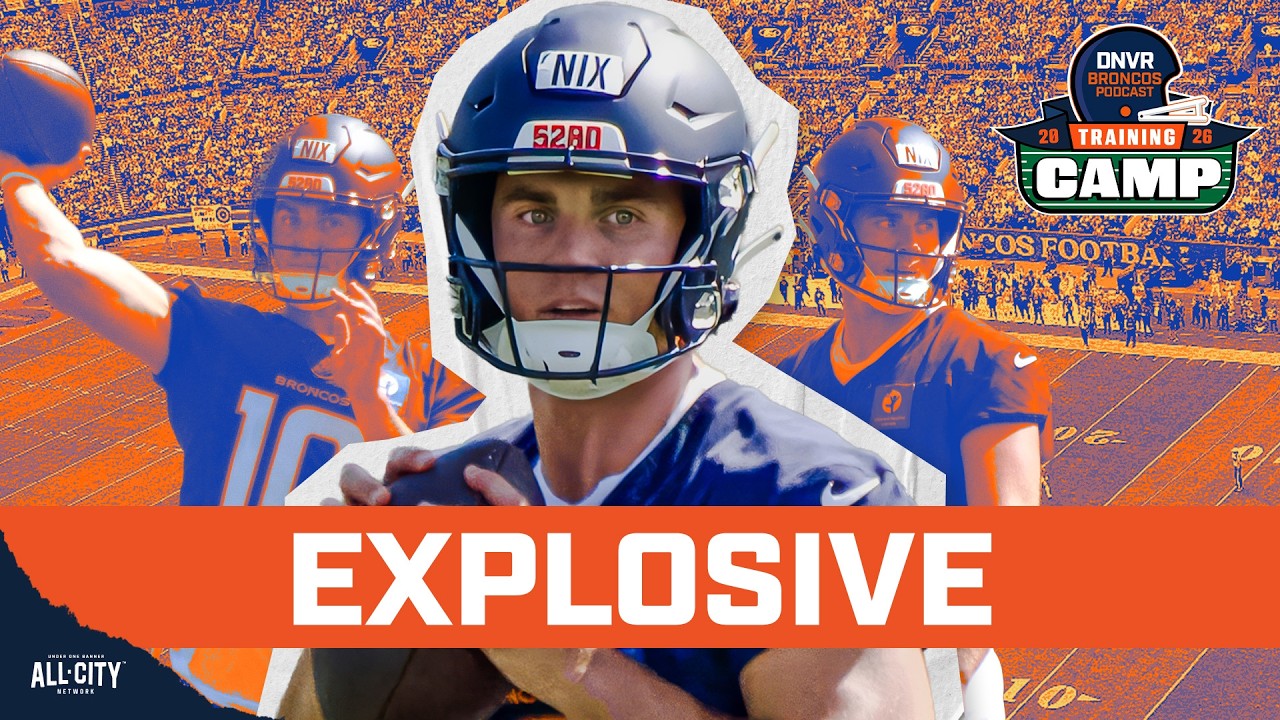 Inside Bo Nix & the Denver Broncos’ EXPLOSIVE offensive performance on Day 1 of training camp