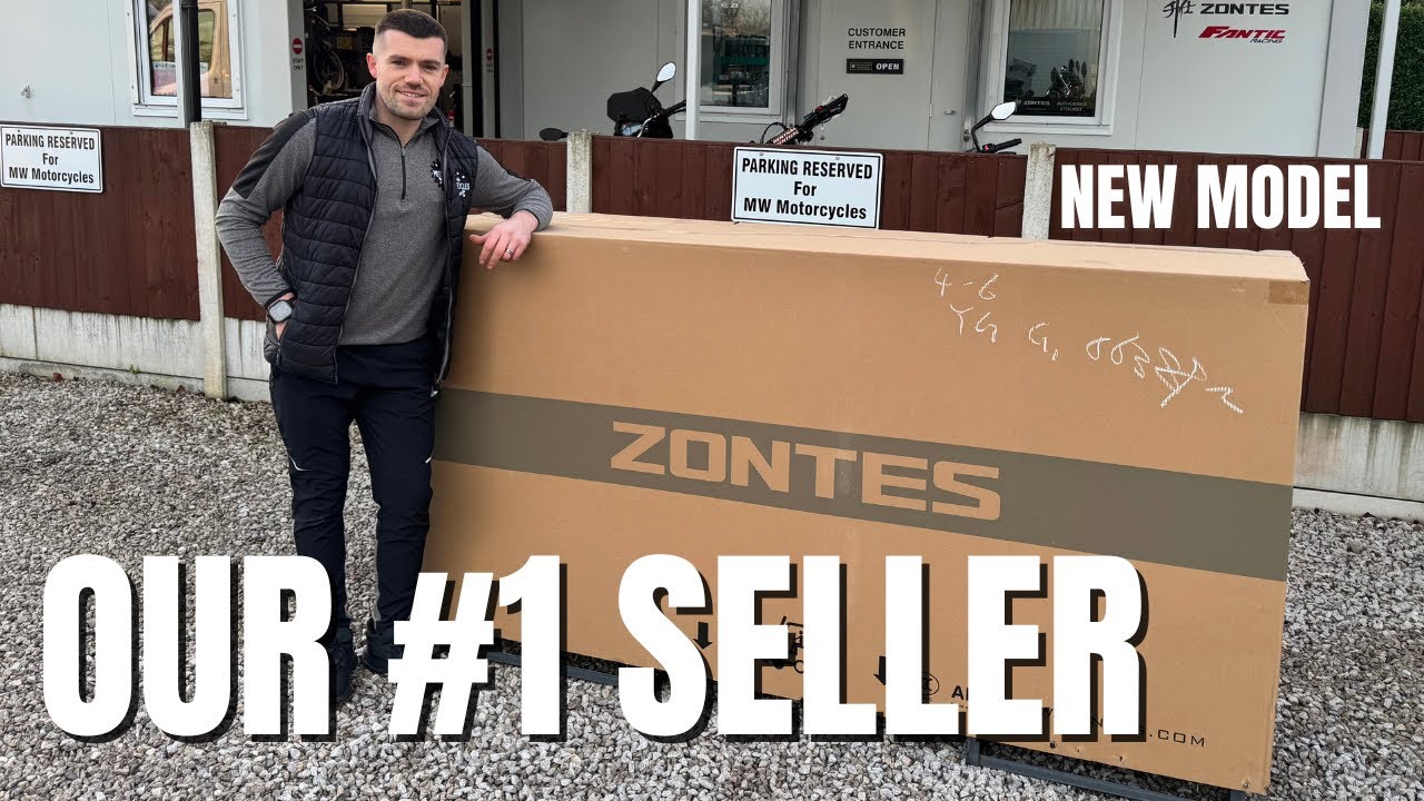 Распаковка нового мотоцикла Zontes ZT-125 G1 2026 года | Наш бестселлер среди мотоциклов класса 1...