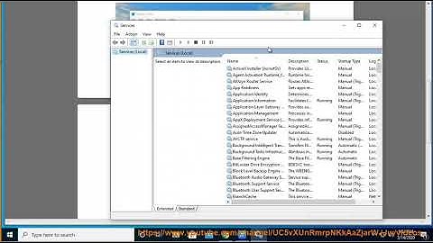 Disable or Enable Prefetch & Superfetch in Windows 10