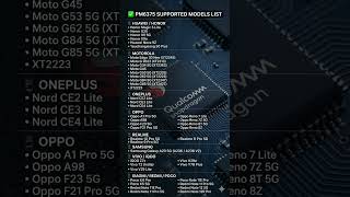 PM6375 Power IC Supported Models | Full List | manish electronics bikaner #pm6375