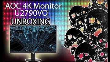 AOC Monitor UNBOXING