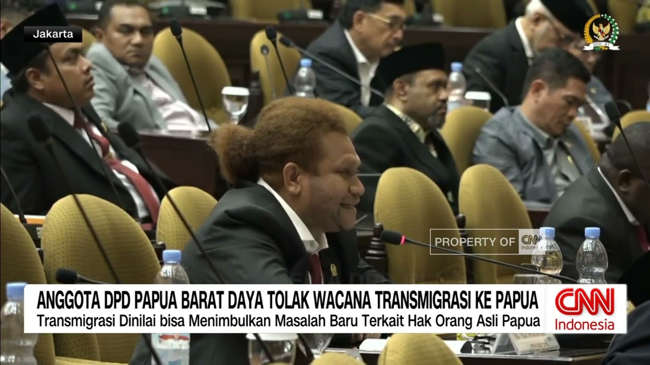 Anggota DPD Papua Barat Daya Tolak Wacana Transmigrasi Ke Papua