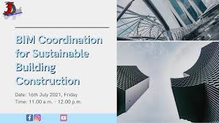 BIM Coordination for Sustainable Building Construction - Part 2