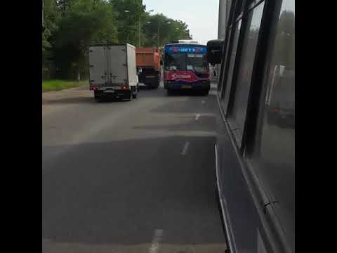 Фото Вот так водят автобусы . Приморский край город Уссурийск