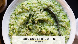 Broccoli Risotto | Kitchen Confidante