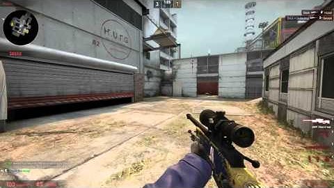 [CSGO] AWP Flick wallbang