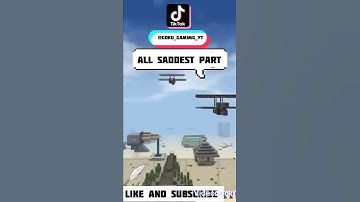 mini block craft all saddest part