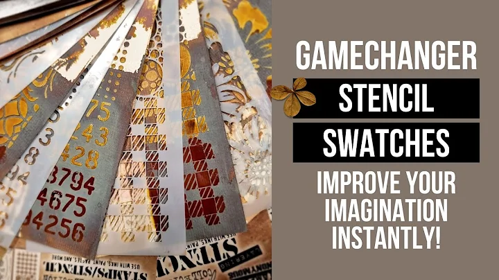 GAMECHANGER STENCIL SWATCHES! make it & your imagi...