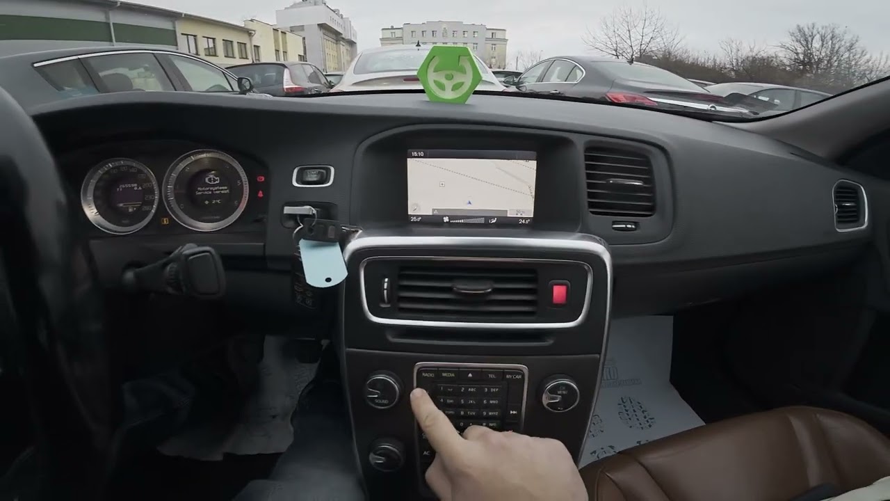 Volvo S60 II (2010–2019) – Как настроить параметры маршрута