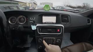 Volvo S60 II (2010–2019) – How to Set Route Options