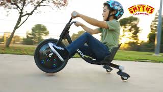 Razor RipRider 360 Lightshow – Tricycle Drift Avec Roulettes Arrière Et Lumières LED Activées Par Le Mouvement, Pour Enfants Dès 5 Ans, Noir