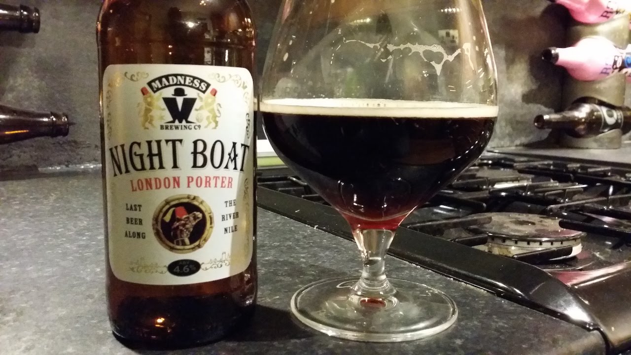 Night Boat London Porter By Madness Brewing Company / Portobello Brewery | Craft Beer Review