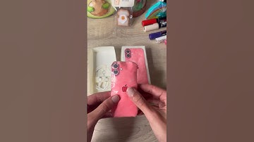 Making iPhone 16 📱 pink #diy #squishy #iphone #iphone16 #apple