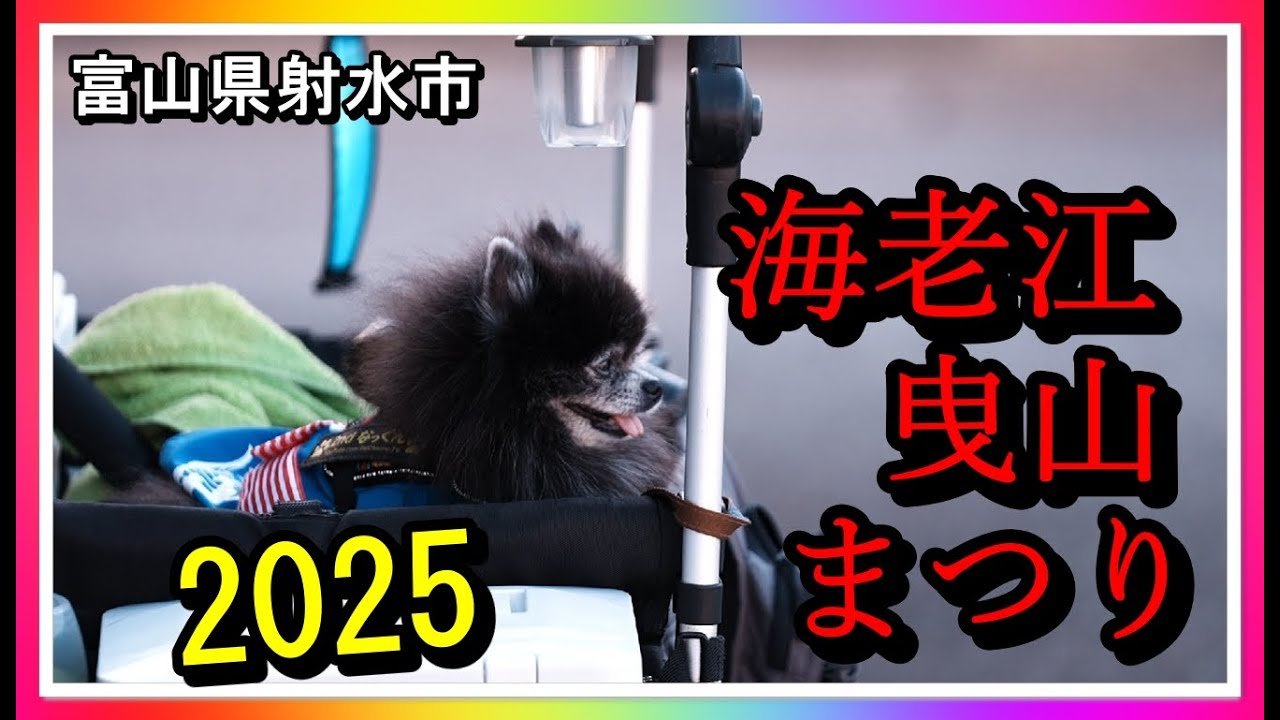 🏮散策物語】海老江曳山まつり2025「前編」 ～富山県射水市～ - YouTube