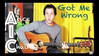 Guitar Lesson: How To Play Got Me Wrong by Alice In Chains