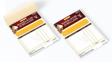 How To Create Bill Book In Corel Draw (2021) | Jewellery Bill Books kaise banaye.. In Corel Draw