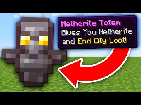 Minecraft, But You Can Craft Custom Totems…