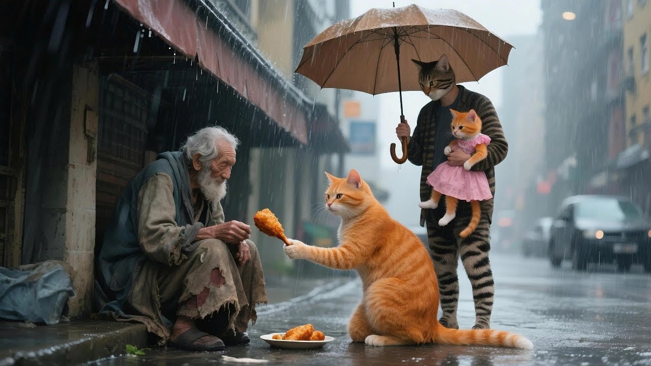 【Touching Stories of Ginger Kitten, Mama Cat   Cat Dad】Cats Story Compilation! 🐾❤️