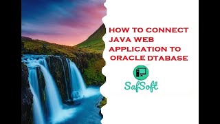 HOW TO CONNECT JAVA Web Application TO ORACLE DATABASE