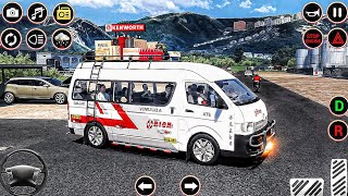 💥 Mini Coach Bus : Euro Game || Van Driving Simulator (Android & iOS) Gameplay
