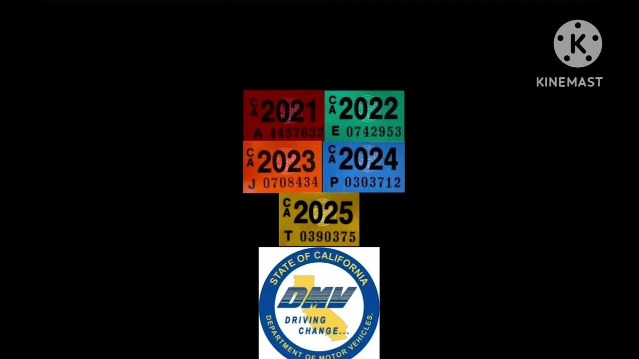 Dmv sticker brand new 2025 youtube